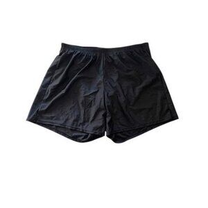 Island Escape Black Thigh Minimizer Swim Shorts Bottoms Plus Size 22W NWT $45